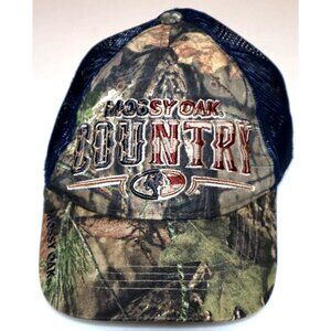 Mossy Oak Camo Trucker Hat Country Mesh Snapback Outdoor Retro Activewear